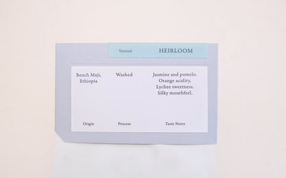 Ethiopia Bench Maji Heirloom Washed